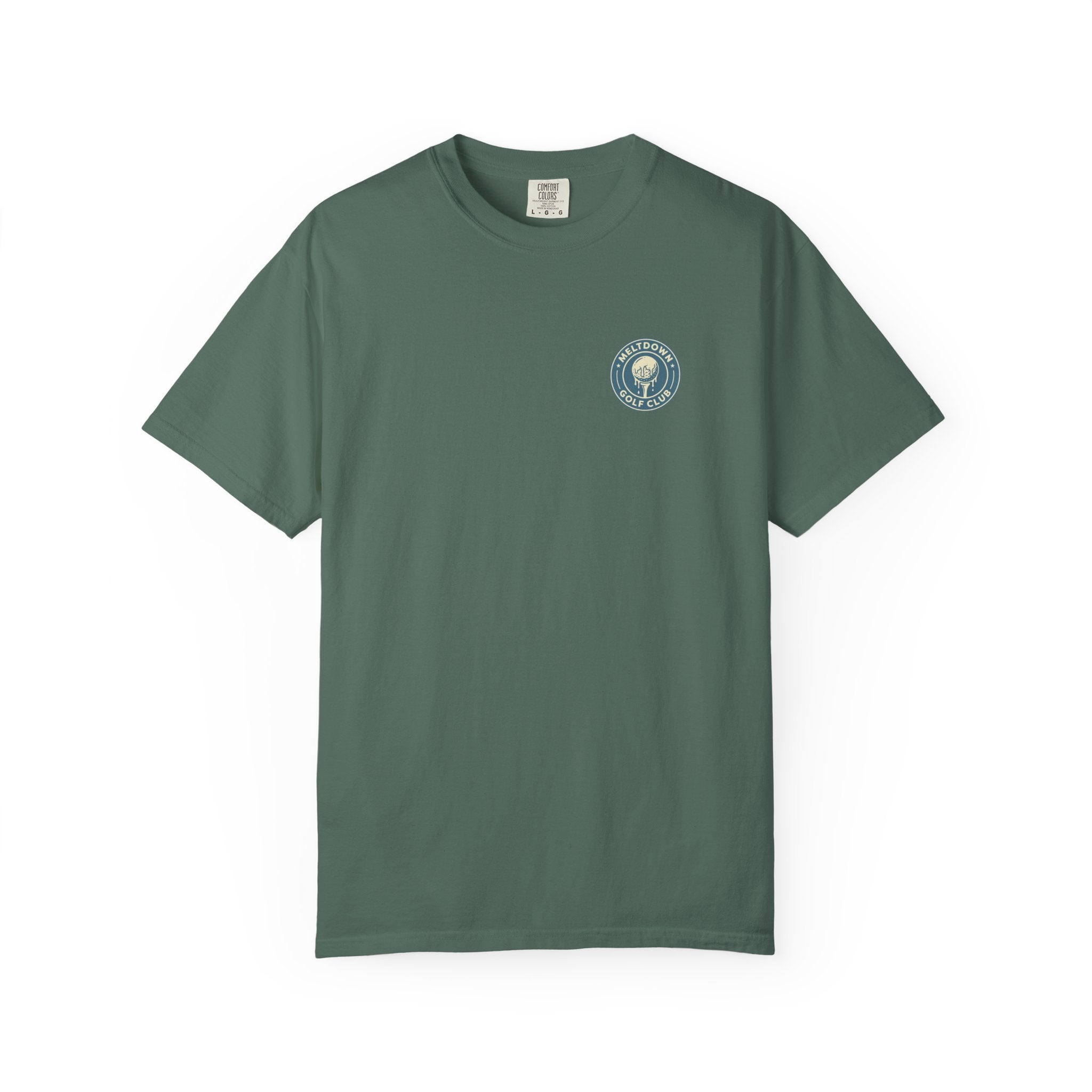 Golf Meltdown T-Shirt — Retro Course Conditions Graphic Tee