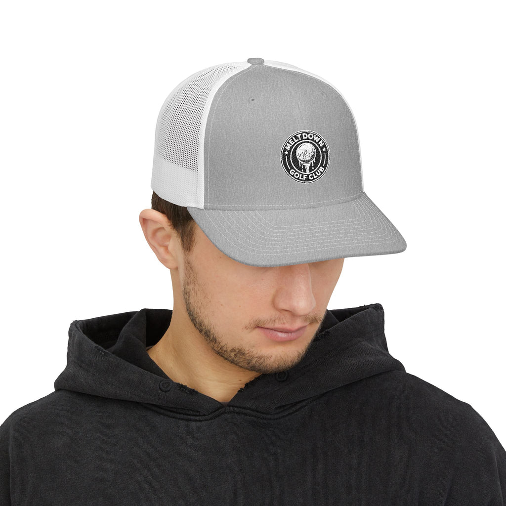 Meltdown Golf Club Embroidered Trucker Cap