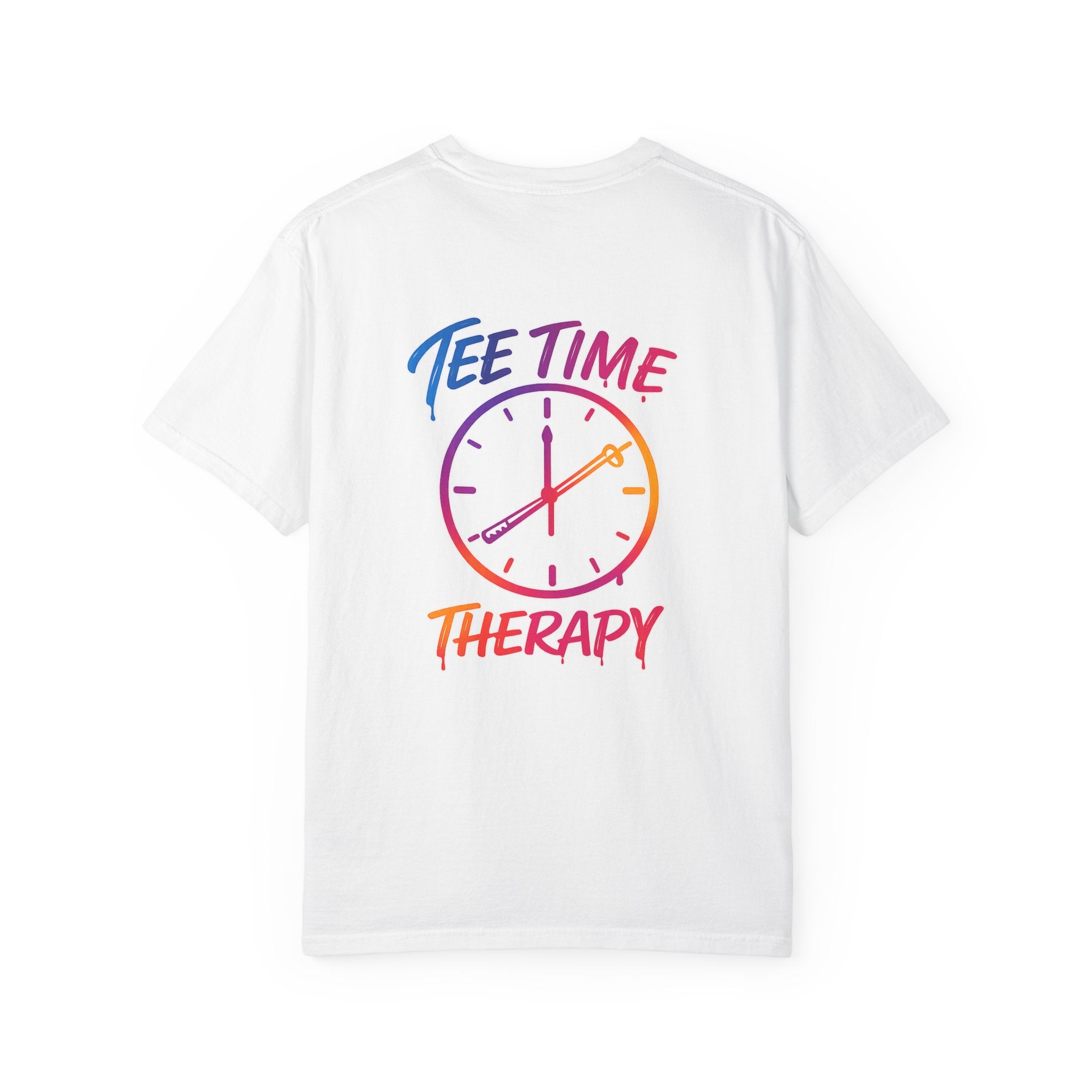 T-Shirt — 'Tee Time Therapy' Golf Graphic Tee