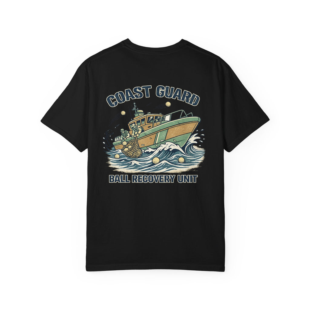 Coast Guard Ball Recovery Unit Golf Shirt – Vintage Nautical Golf Tee