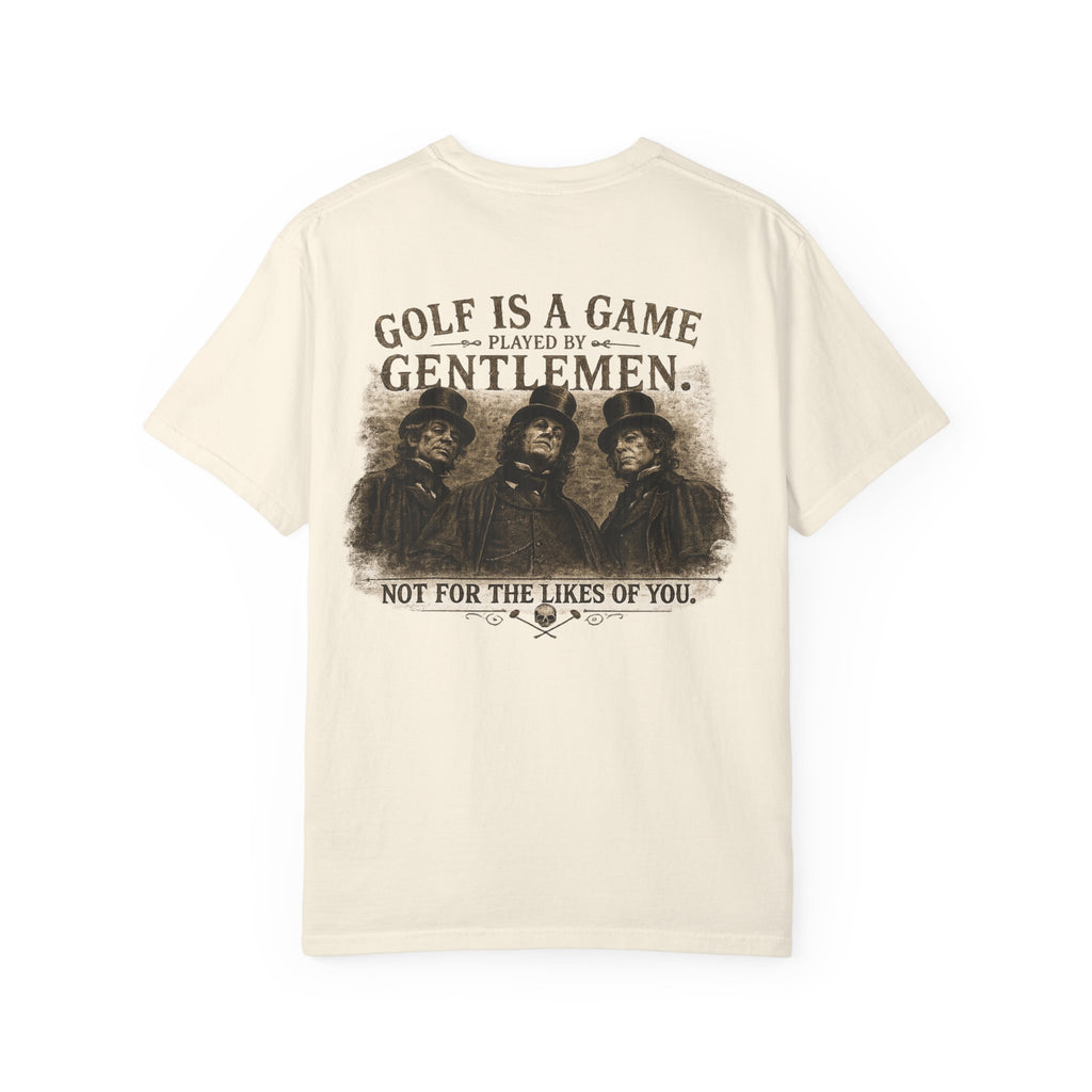 Golf Is a Game Played by Gentlemen Vintage Golf Tee