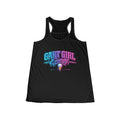 Cart Girl Energy Racerback Tank — Retro Ice Cream Graphic Women's Tank Top