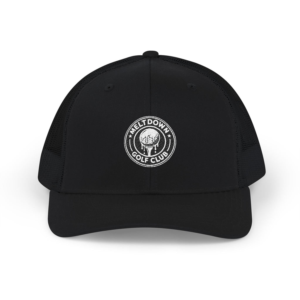 Meltdown Golf Club Embroidered Trucker Cap