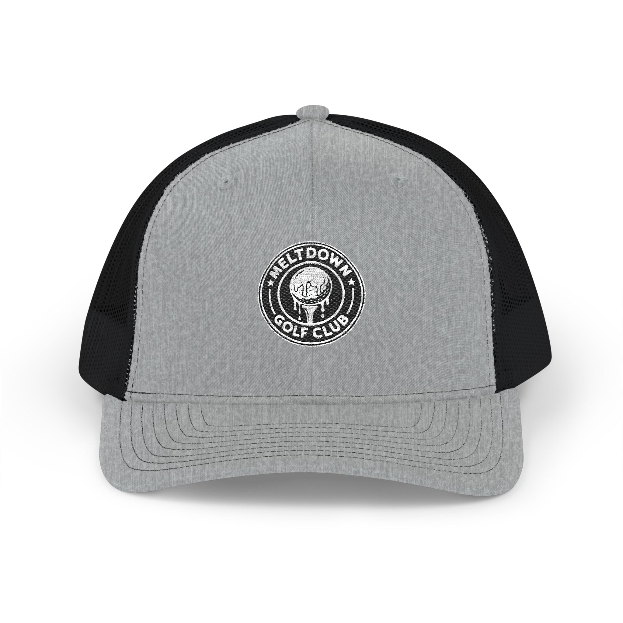 Meltdown Golf Club Embroidered Trucker Cap