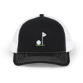 90s Golf Video Game Snapback Trucker Cap — Retro Arcade Golf Embroidery