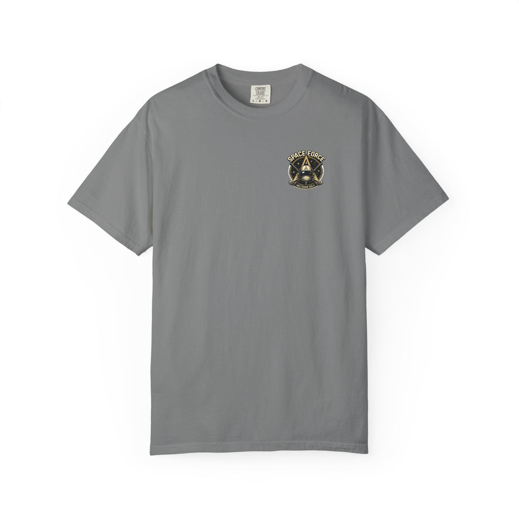 Space Force T-Shirt — Retro UFO Alien Abduction Graphic Tee