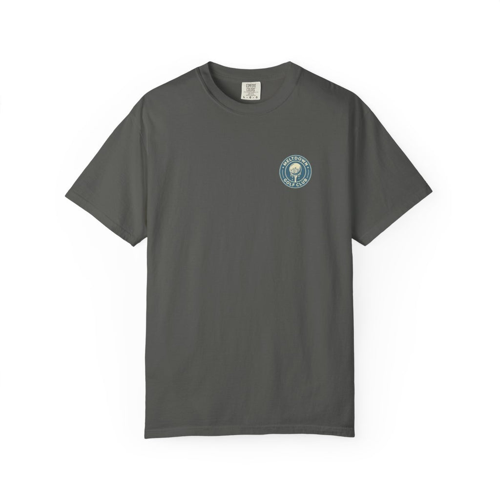 Golf Meltdown T-Shirt — Retro Course Conditions Graphic Tee