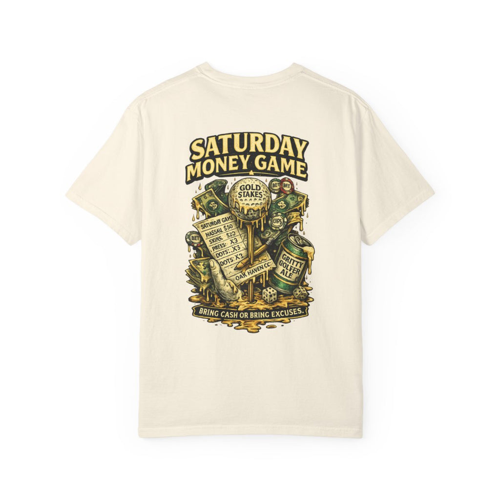 Saturday Money Game T‑Shirt — 'Bring Cash or Bring Excuses' Graphic Tee