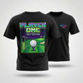Player One Golf Edition T-Shirt — Retro Pixel Golf Tee