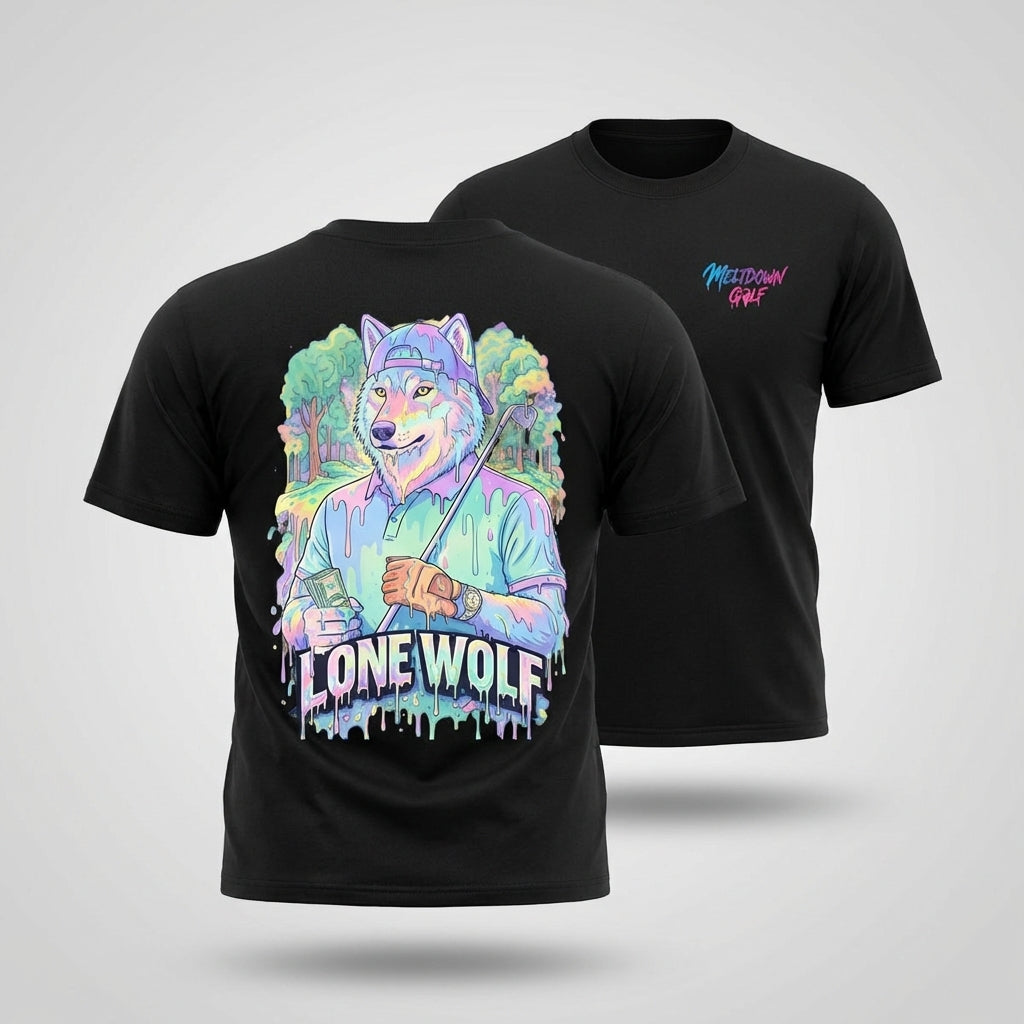 Meltdown Golf- Lone Wolf Mentality Tee