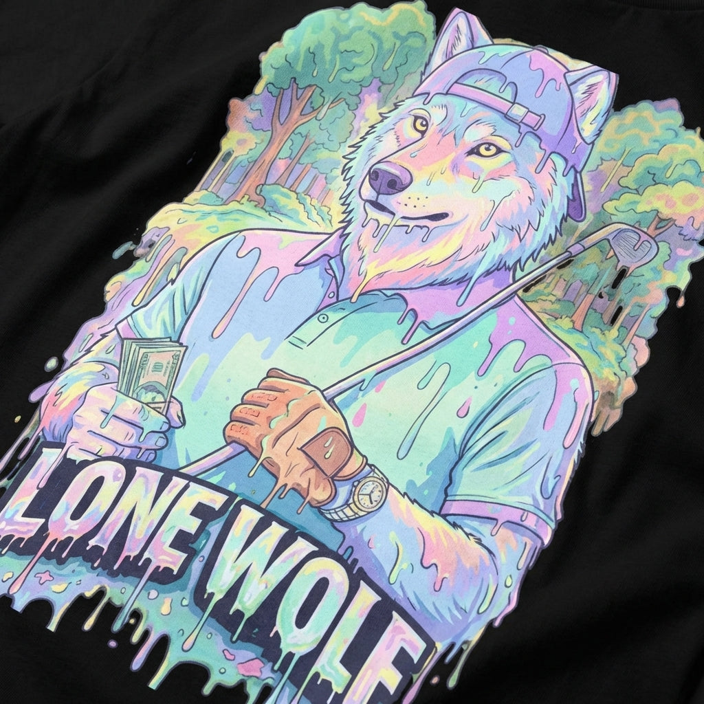 Meltdown Golf- Lone Wolf Mentality Tee