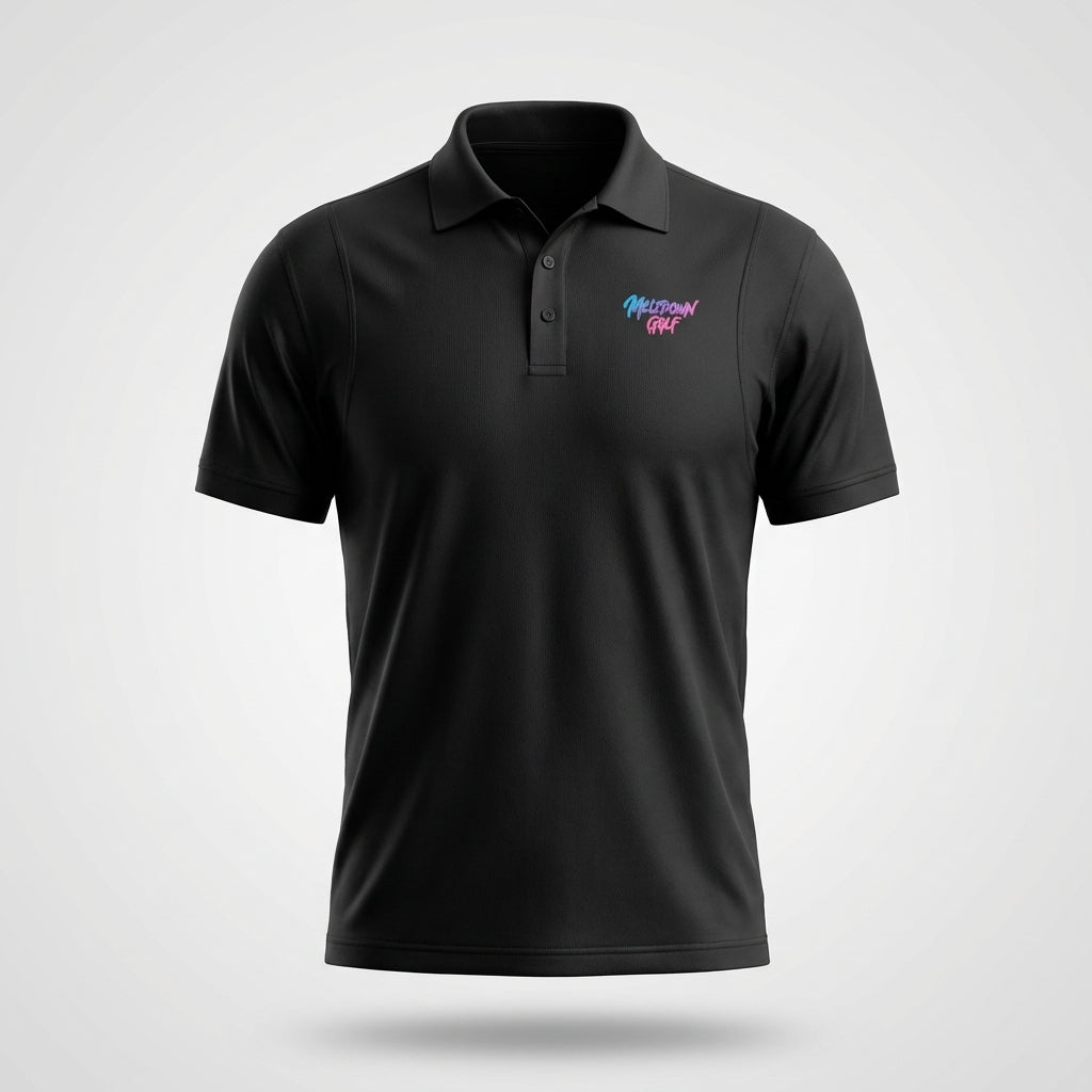 Meltdown Golf Polo — Men's Sport Polo Shirt