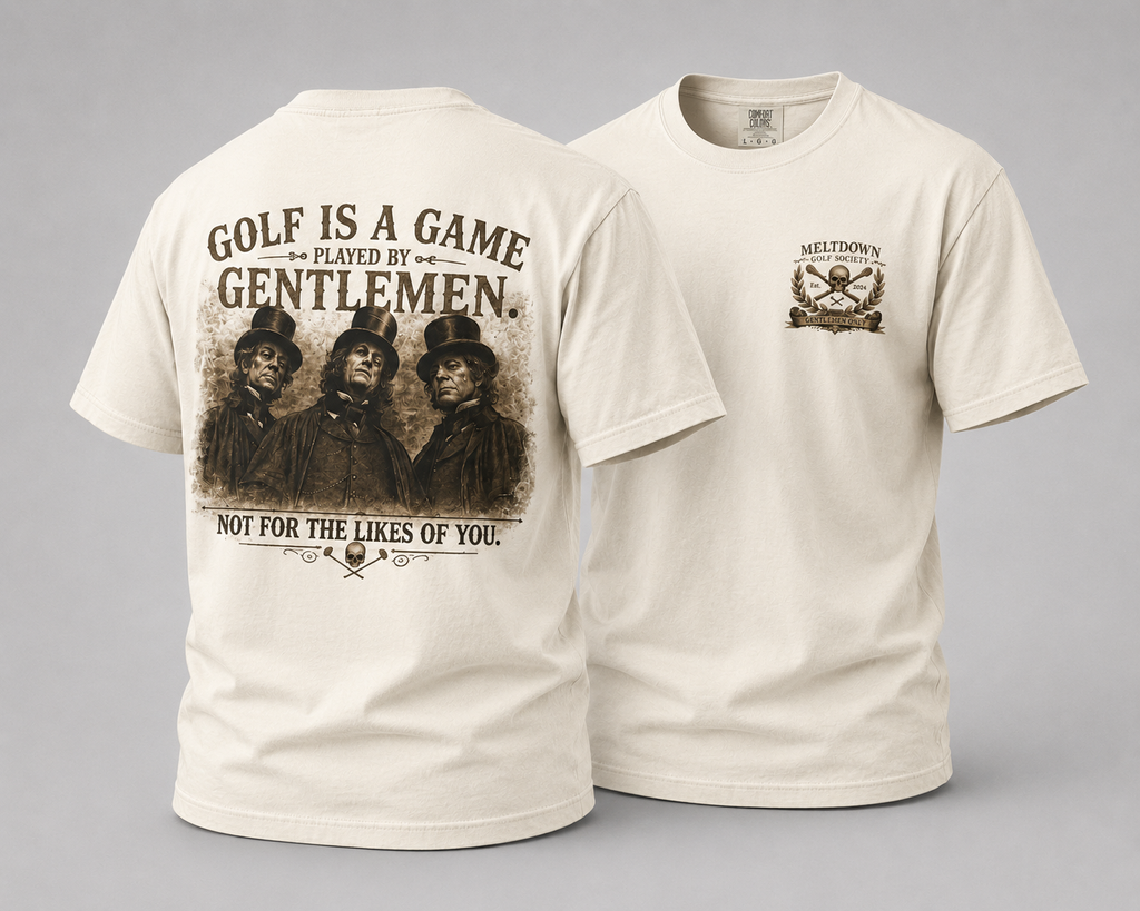 Golf Is a Game Played by Gentlemen Vintage Golf Tee