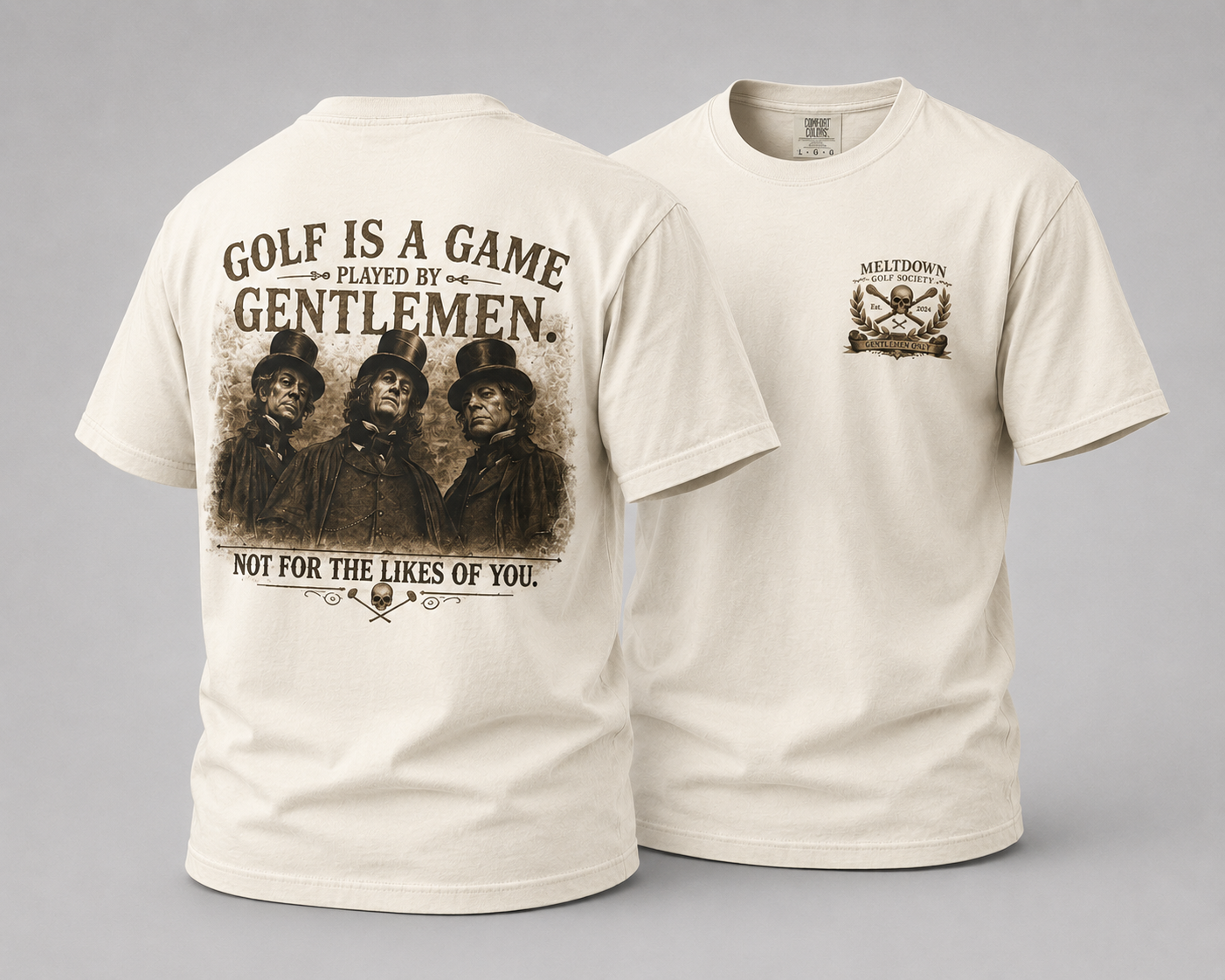 Golf Is a Game Played by Gentlemen Vintage Golf Tee