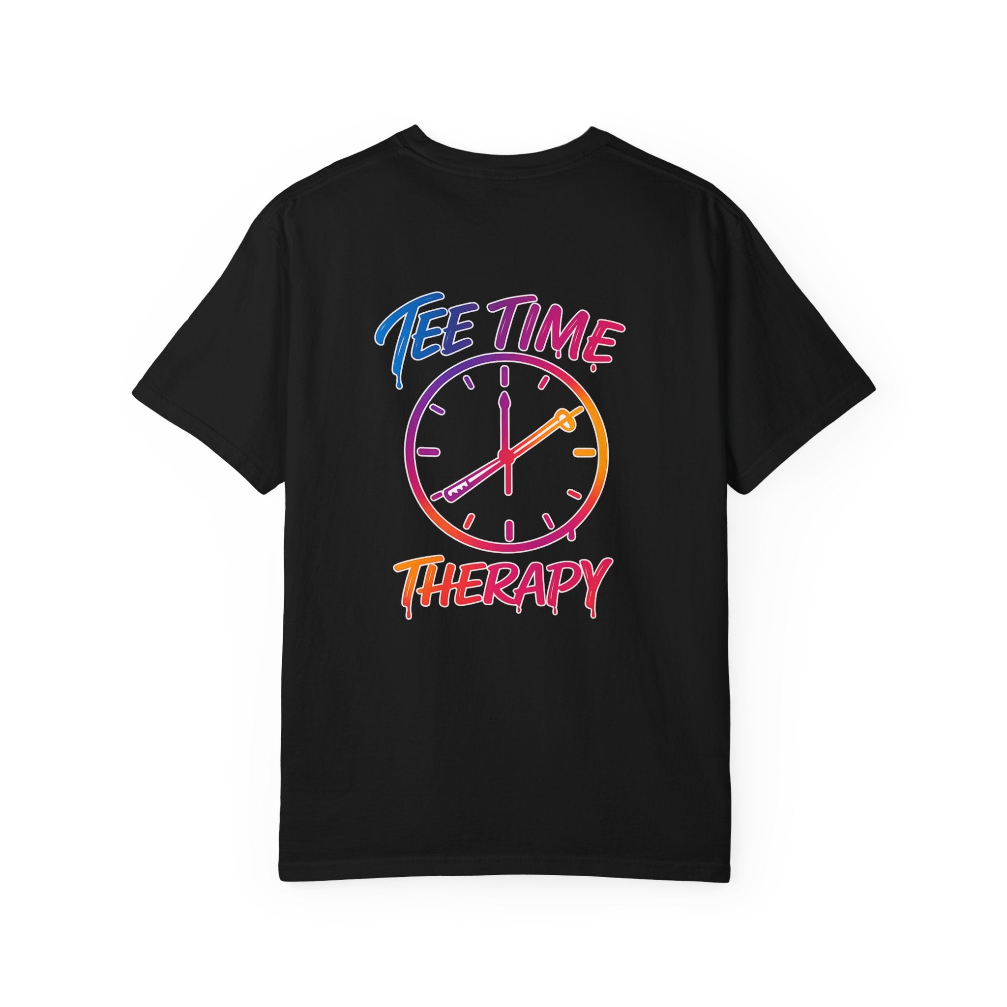 T-Shirt — 'Tee Time Therapy' Golf Graphic Tee