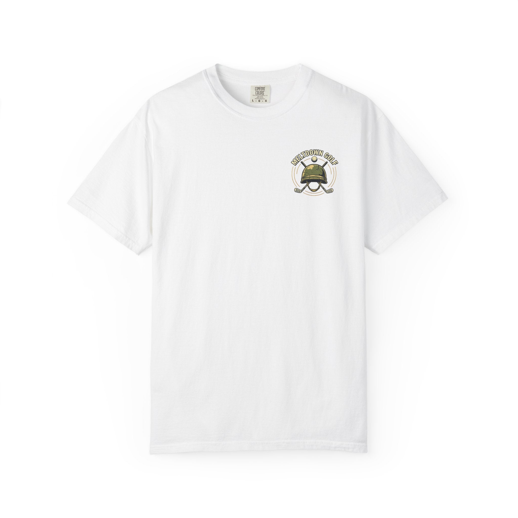 Semper Bogey Golf T-Shirt — "No Fairway Left Behind" Military Golf Tee