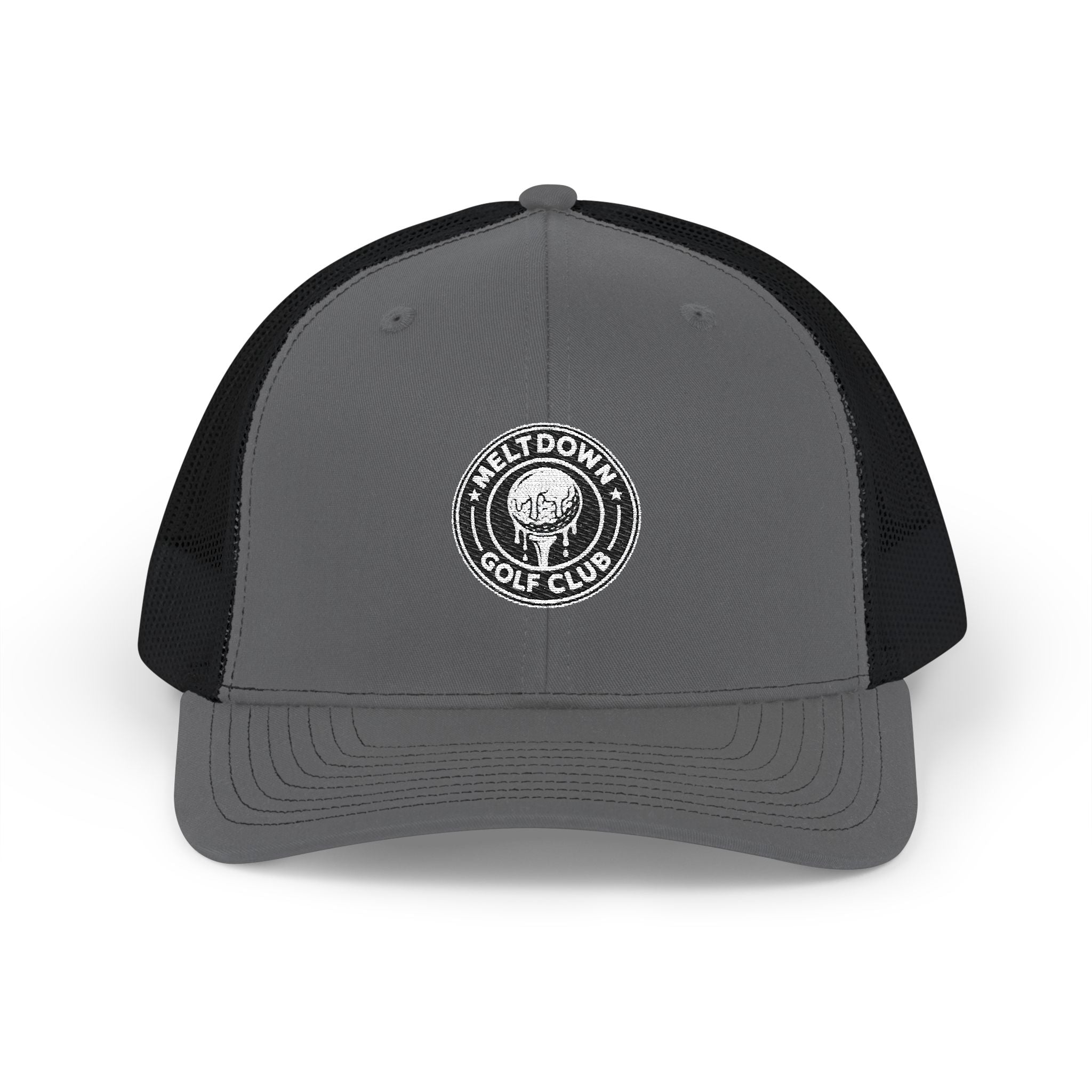 Meltdown Golf Club Embroidered Trucker Cap