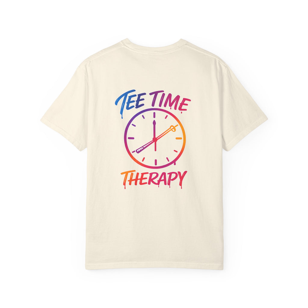 T-Shirt — 'Tee Time Therapy' Golf Graphic Tee