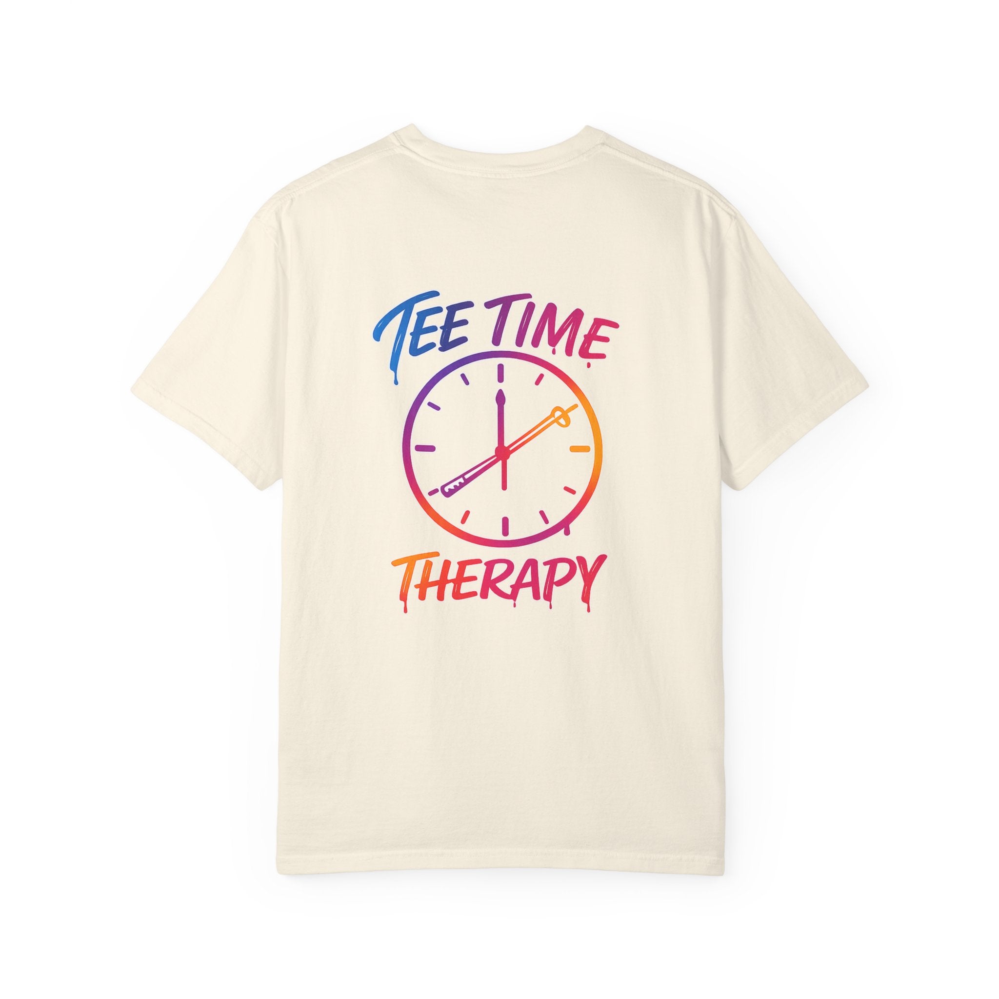 T-Shirt — 'Tee Time Therapy' Golf Graphic Tee