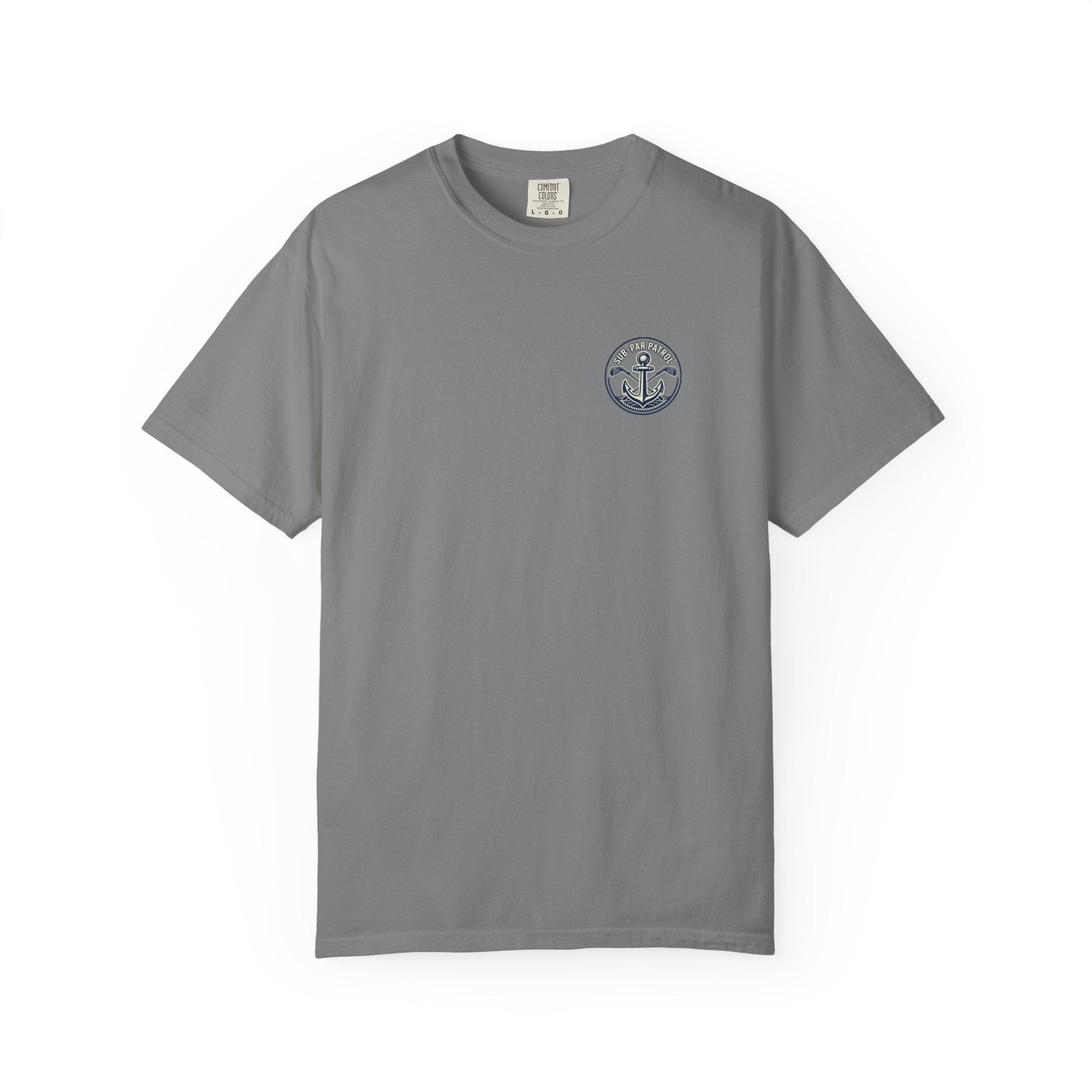 Sub-Par Patrol Golf Shirt – Vintage Submarine Funny Golf Graphic Tee