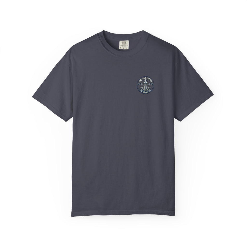 Sub-Par Patrol Golf Shirt – Vintage Submarine Funny Golf Graphic Tee