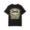Bomber Squadron “Bombs Away” Golf Shirt – Vintage Military Aviation Graphic Tee