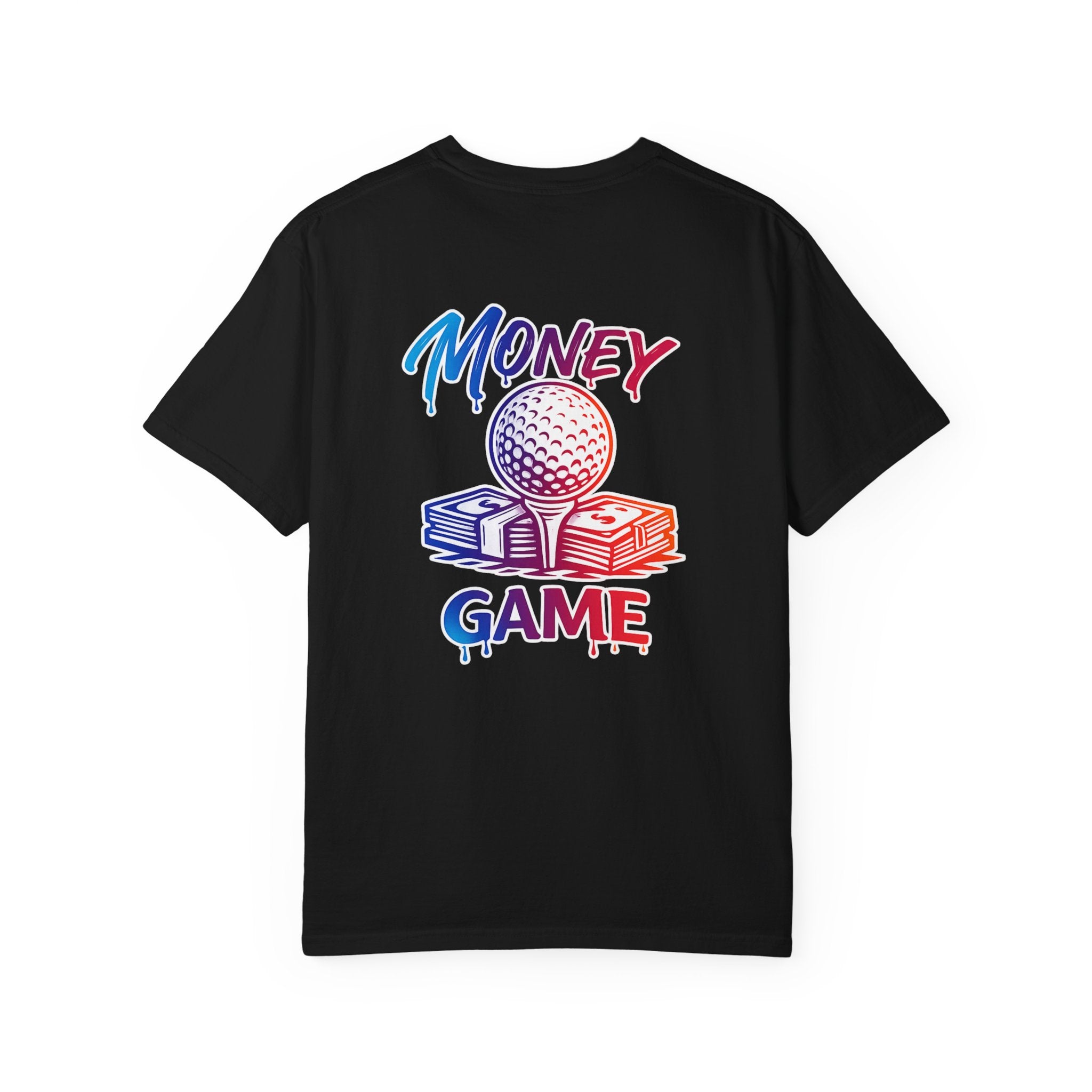 Money Game T-Shirt — Golf Ball & Cash Graphic Tee
