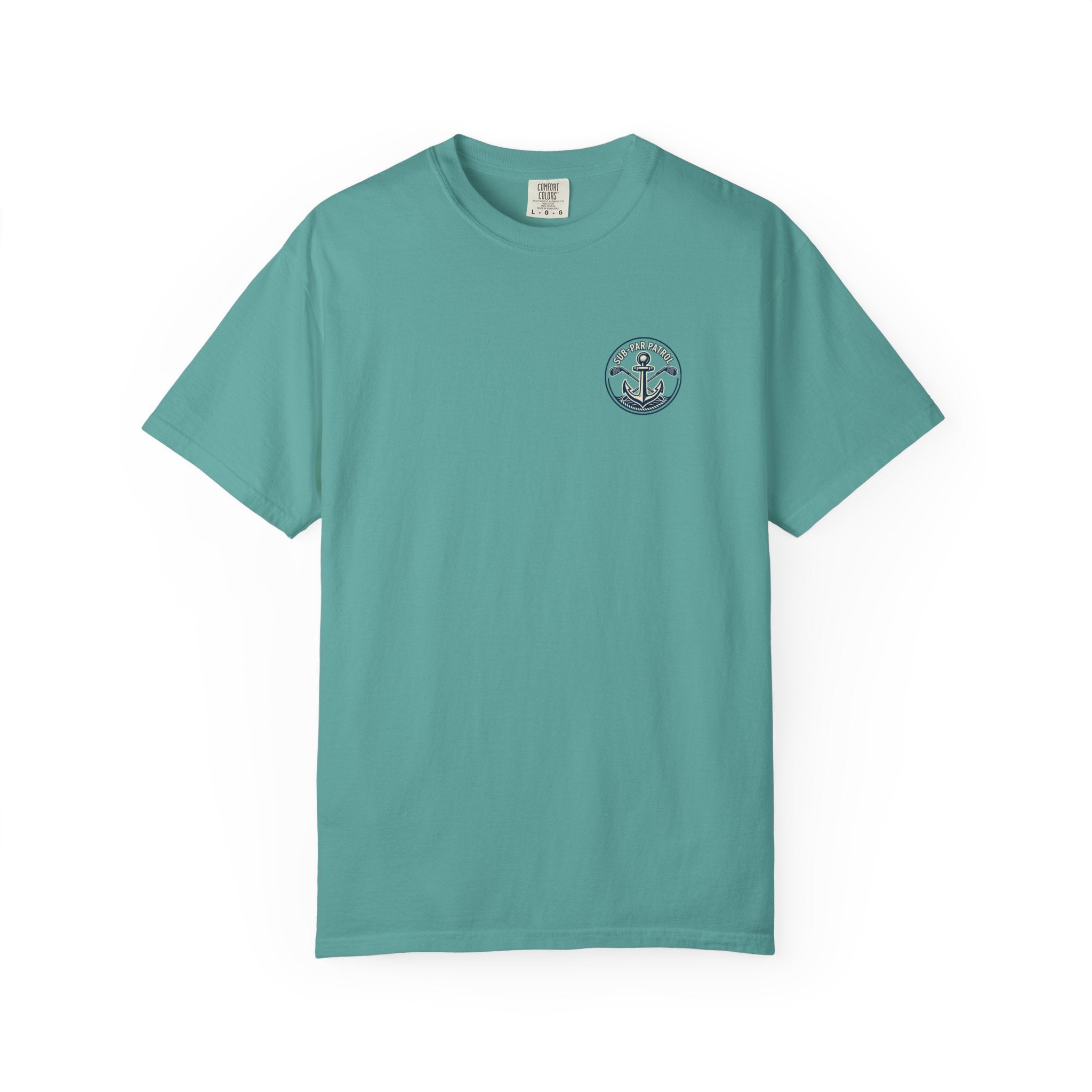 Sub-Par Patrol Golf Shirt – Vintage Submarine Funny Golf Graphic Tee