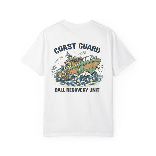 Coast Guard Ball Recovery Unit Golf Shirt – Vintage Nautical Golf Tee
