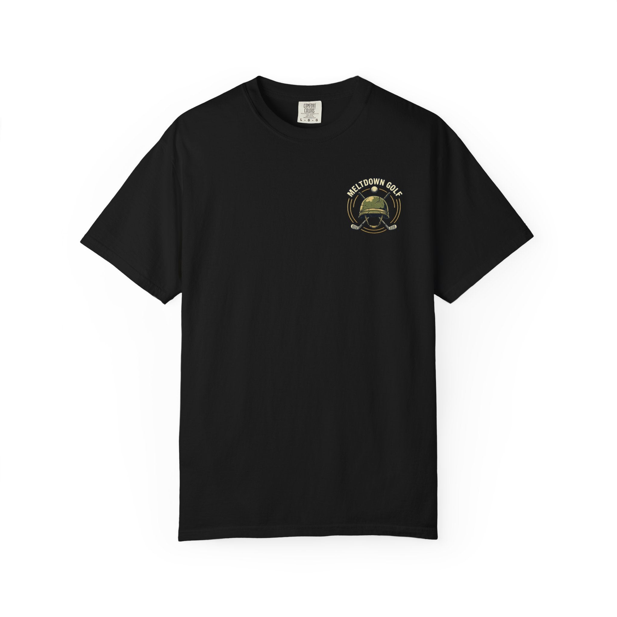 Semper Bogey Golf T-Shirt — "No Fairway Left Behind" Military Golf Tee
